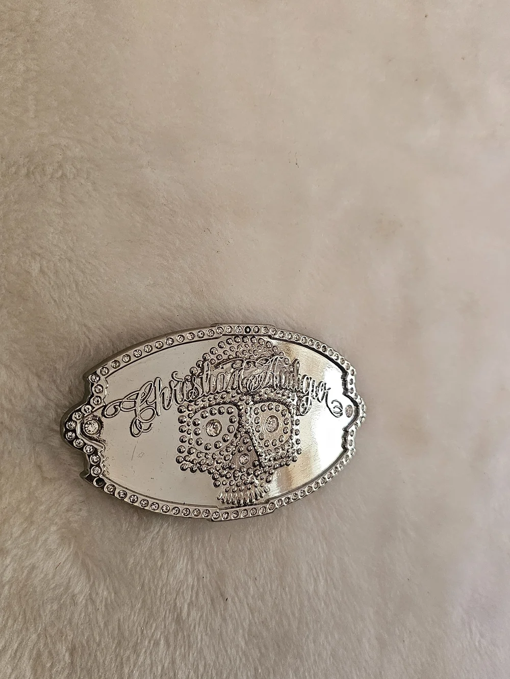 Christian Audigier bold silver